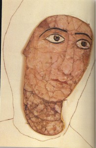 грузинская эмаль икона Хахульской божией матери