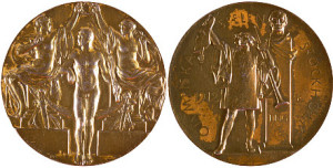 Медали к Олимпиаде в Стокгольме 1912г