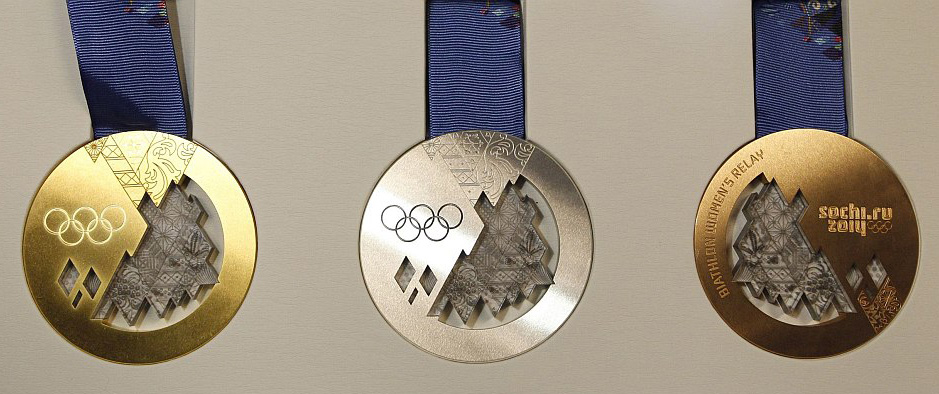 Сочи-2014.-Комплект-медалей.-Фото-Рейтер
