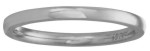 Мужское обручальное кольцо из платины - фото overstock.com