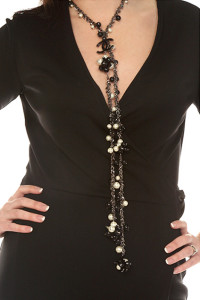 Chanel Long Beaded Necklace belt -femfashions.blogspot.ru