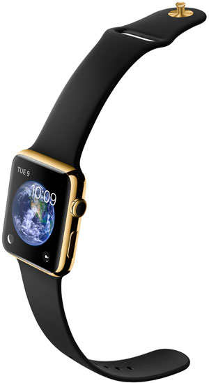 Золотые часы Apple Watch Edition