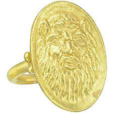 Кольцо с маской льва - фото polyvore.com